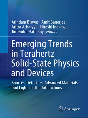 cover image of Emerging Trends in Terahertz Solid-State Physics and Devices